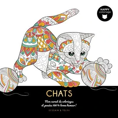 Image de Chats Happy coloriage