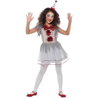 Afbeelding van Clown Kostuum Vintage Meisje Maat L