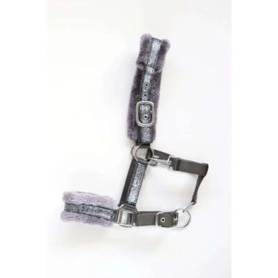 Afbeelding van HB Halster Glamour Grijs Full