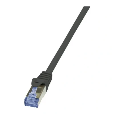 Image de LogiLink Câble patch PrimeLine, Cat. 6A, S/FTP, 15 m, noir