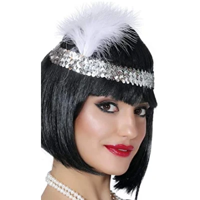Afbeelding van Fiestas Guirca Tiara Charleston zilver