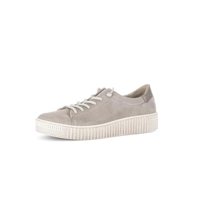 Afbeelding van Gabor Sneakers laag, Dames, Maat: 40.5, Visone Leer