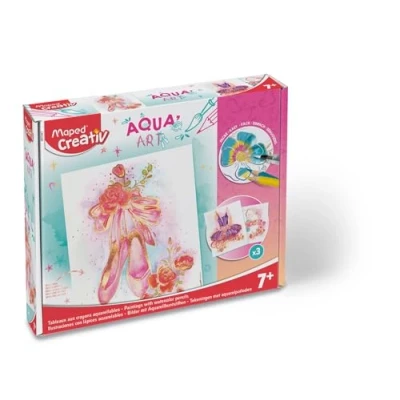 Afbeelding van Hobbyset Maped Creativ AquaArt ballet 14 delig assorti
