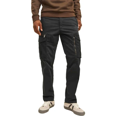 Afbeelding van Jack &amp; Jones Jpstkane Jjcruise Cargobroek, Heren, Maat: 28x32, Black
