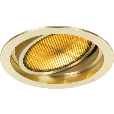Afbeelding van QAZQA Moderne inbouwspot goud verstelbaar Coop 111 Honey