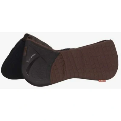 Afbeelding van LeMieux Zadelonderlegger Prosorb 3 pocket Quilted Bruin M