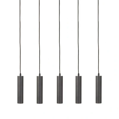 Afbeelding van LABEL51 Hanglamp Ferroli Zwart Metaal 5 lichts