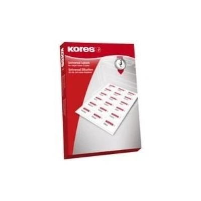 Image de Radex etiquettes universelles, 210 x 148 mm, sans bord,rouge kores l210148r