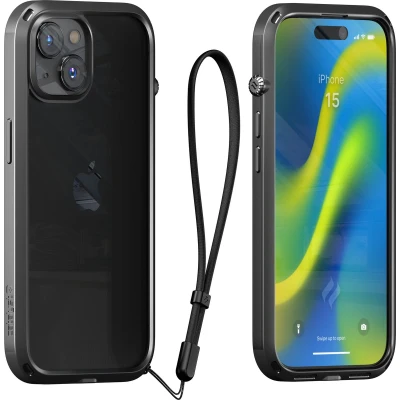Afbeelding van Catalyst Influence Case iPhone 15 Midnight Black CATDRPH15BLKM