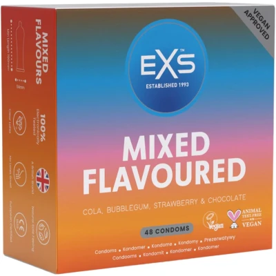 Afbeelding van EXS Mix Flavoured 48 condooms