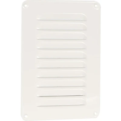 Afbeelding van Schoepenrooster Alu Wit Gelakt x21.5CM / B x H