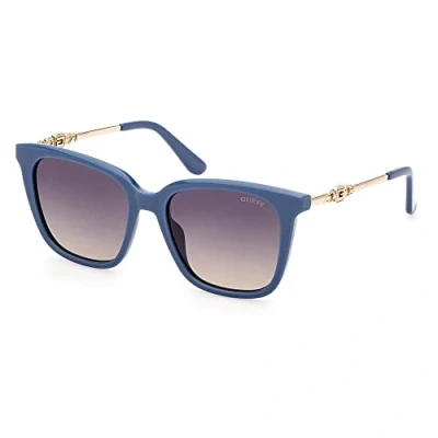 Afbeelding van Guess Zonnebril, Dames, Maat: One Size, Blue/other/gradient smoke