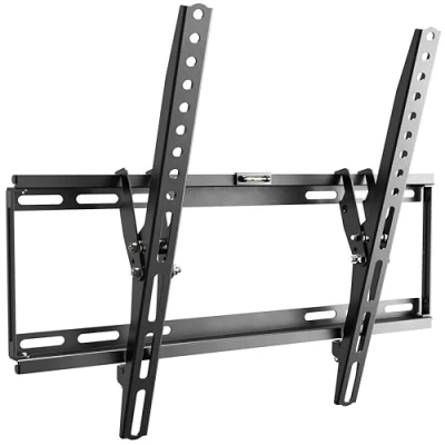 Afbeelding van RICOO N1944 tv muurbeugel plat kantelbaar universele bevestiging 32 65 inch (81 165 cm) OLED LCD LED gebogen display VESA 400 x zwart