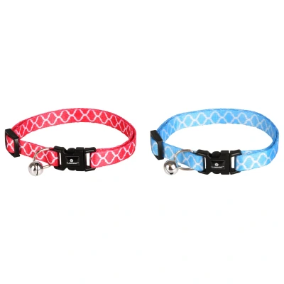Afbeelding van Flamingo Kattenhalsband Amsi 20 35 cm Assorti Multi Color