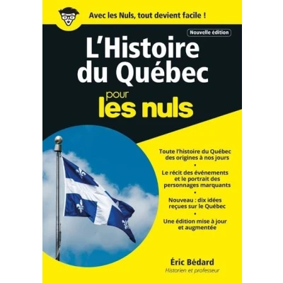 Image de Histoire du Québec, Mégapoche Pour les Nuls, 2e édition québécoise