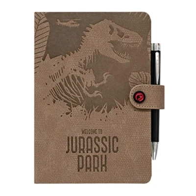 Image de Notebook Premium A5 avec stylo projecteur Jurassic Park