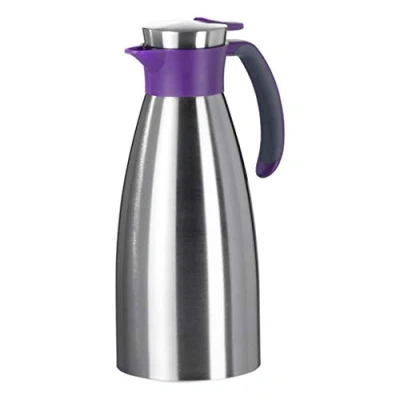 Afbeelding van Emsa 512577 Soft Grip thermoskan, Quick Tip, 1 liter, 100% luchtdicht, violet