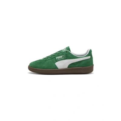 Afbeelding van Puma Palermo Sneakers laag, Maat: 38, Archive green white Veloursleer