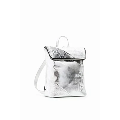 Afbeelding van Desigual Dilta Back Delta Deta Silver Nerano 9188, materiaal afwerking, één maat EU, materiaalafwerking., Materiaalverwerking.