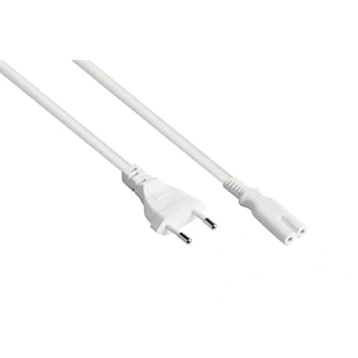 Afbeelding van Good Connections Euro netkabel stekker aan C7/Euro 8 bus, zwart, 1,5 m