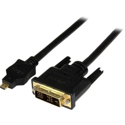Afbeelding van StarTech.com 1 m micro HDMI naar DVI D kabel M/M