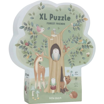 Afbeelding van Little Dutch Vloerpuzzel Forest Friends FSC