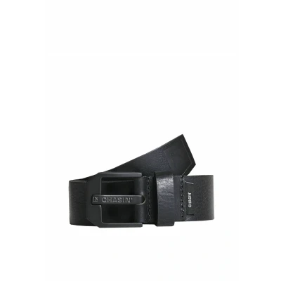 Afbeelding van CHASIN&#039; Riem Heren Mason 100% Leer Broekriemen Zwart