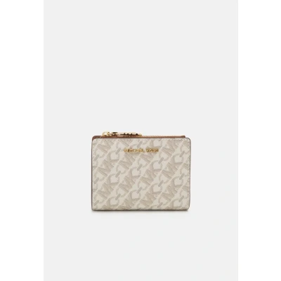 Afbeelding van Michael Kors Empire SNAP COIN Billfold Portemonnee, Dames, Maat: One Size, Vanilla/lugg