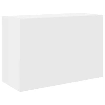 Afbeelding van Badkamerwandkast 60x25x40 cm bewerkt hout wit