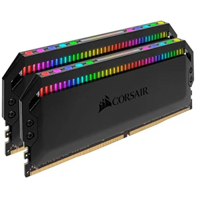 Image de CORSAIR Dominator Platinum RGB DDR4 kit 16 Go: 2 x 8 Go DIMM 288 broches 3200 MHz / PC4 25600 CL16 1.35 V mémoire sans tampon non ECC noir