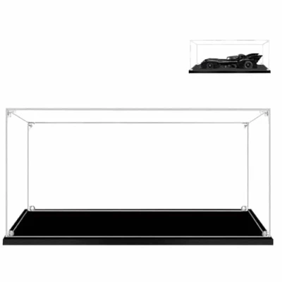 Afbeelding van Acryl vitrine voor Lego 76139 transparant stofdicht (Batmobile 1989) (bouwsteenmodel is niet inbegrepen) (3 mm)