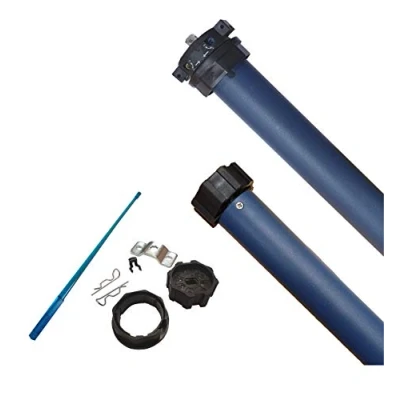 Afbeelding van heicko Rolluikmotor, rolluikaandrijving, 40 Nm, max. 90 kg, voor 60 mm achtkantas, mechanische eindschakelaar, 1 stuk