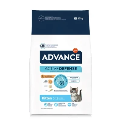 Afbeelding van Advance Cat Kitten Chicken / Rice 10 KG (395095)