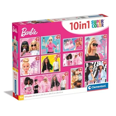 Image de Puzzle 10 en 1 Clementoni Barbie