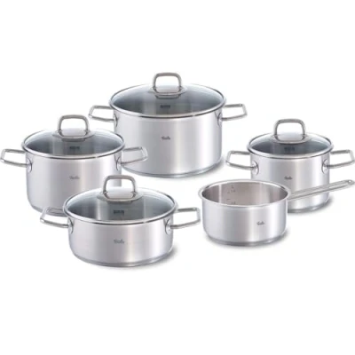 Afbeelding van Fissler Viseo pannenset 5 delig Vaatwasserbestendig