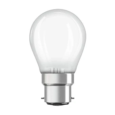 Afbeelding van OSRAM LED lamp Fitting: B22d Warm wit 2700K 4W komt overeen met 40W mat Retrofit CLASSIC P
