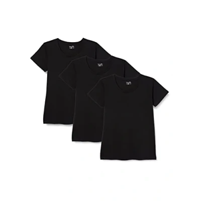 Afbeelding van berydale Bd157 T shirt voor dames (3 stuks), zwart.