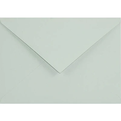 Afbeelding van Netuno 100 pastelgroene enveloppen C6 114 x 162 mm, 120 g, Keaykolour pastelgroen, milieuvriendelijke van gerecycled papier, kleurrijke gerecyclede voor wenskaarten,