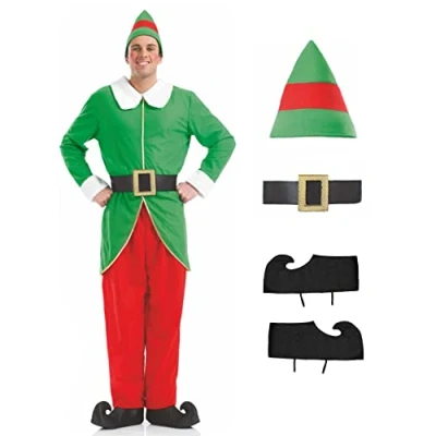 Afbeelding van Fun Shack Lutin herenkostuum, elf, Kerstmis, heren, maat XL