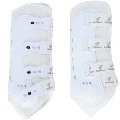 Afbeelding van Lemieux Beenbeschermers Ultramesh Snug Boots Hind Wit
