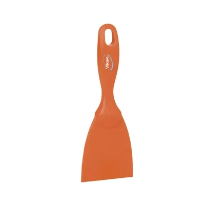 Afbeelding van Vikan Handschrapers en Krabbertjes Rechte Smalle Handschraper Polypropyleen 75x18x210mm Oranje