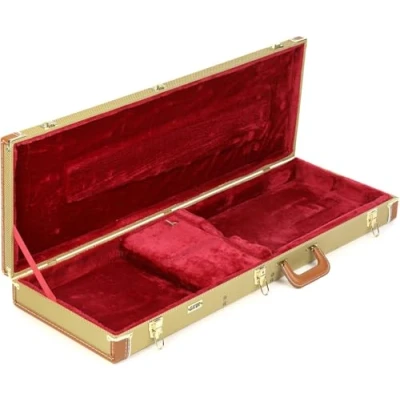Image de Gator Cases Traditional Deluxe Étui en bois de luxe pour guitares électriques ; Tweed (GW ELECTRIC TW)