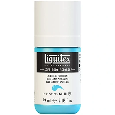 Afbeelding van Liquitex Permanente acrylverf lichtblauw 59 ml