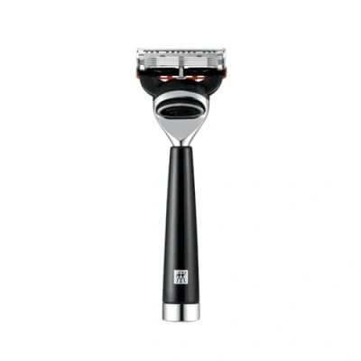 Afbeelding van Zwilling Scheerapparaat met handvat van edelhars, nat scheren, gilette fusion mesjes, ergonomisch design, incl. lemmet zwart