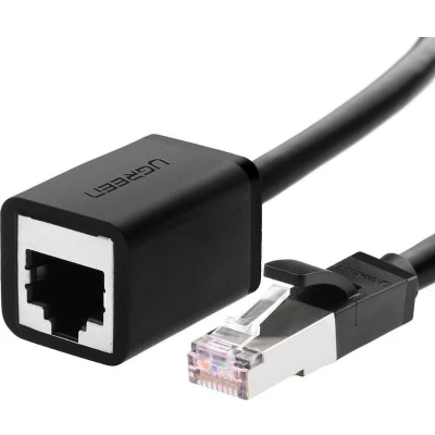 Afbeelding van Ugreen verlengkabel Ethernet RJ45 Cat 6 FTP 1000 Mbps internetkabel 3 m zwart (NW112 11282)