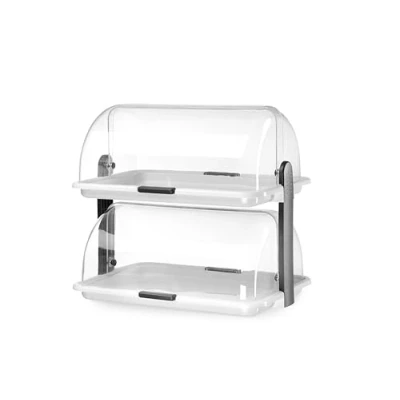 Afbeelding van Roltop Presentatie Dubbel HENDI 380x260x(H)355mm 871768 Restaurant Hotel Professioneel