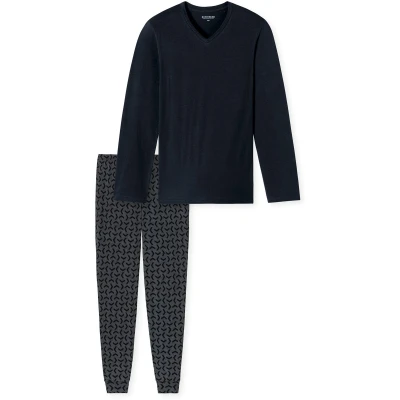 Afbeelding van Schiesser Heren pyjama Casual Essentials