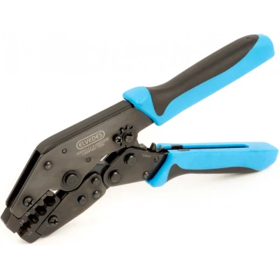 Afbeelding van Elvedes Krimptang 22,5 Cm Blauw/zwart