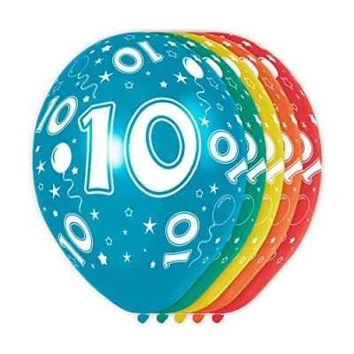 Afbeelding van Folat Ballon 10 jaar