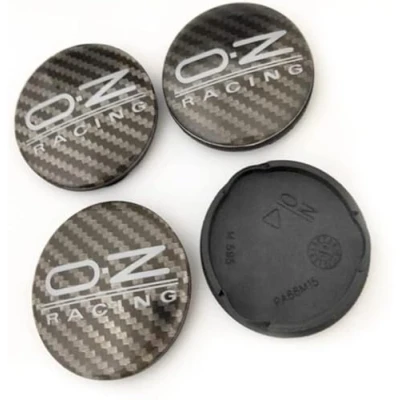 Afbeelding van Set van 4 wieldoppen voor OZ Racing M595 62 mm met autobandenlogo&#039;s, embleem, velgen, decoratieve accessoires